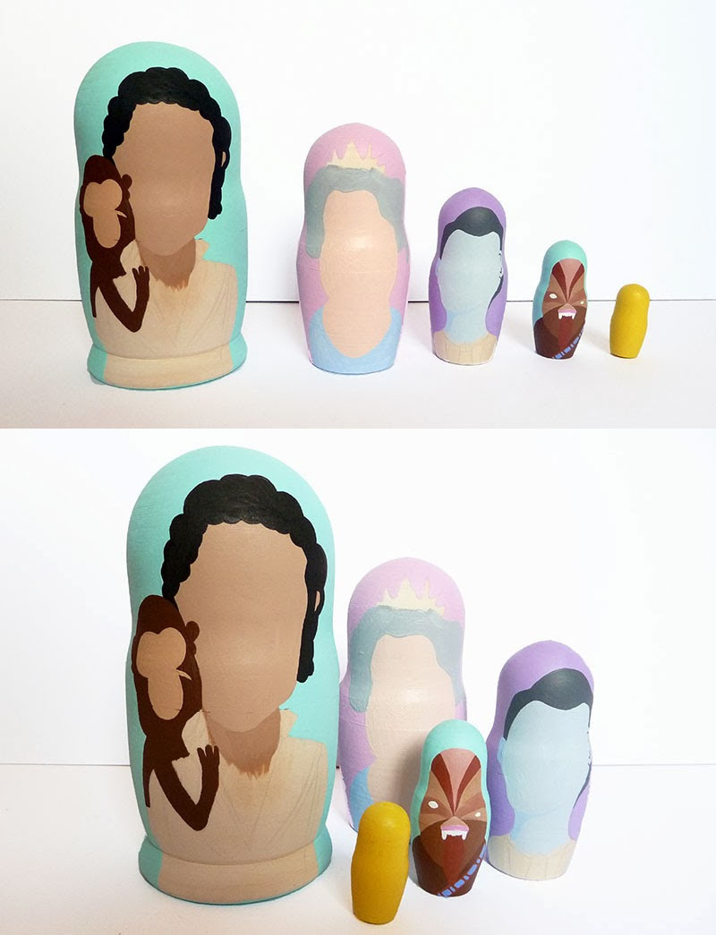 Work in Progress Chris Simpsons Artist Matryoshka