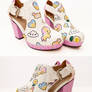 Tokidoki fan art shoes