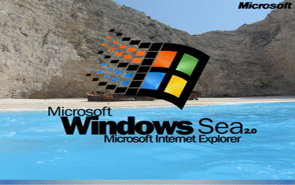 Microsoft Windows Sea 2.0 Boot Screen Fan Art Wind by tanjacellamare on ...