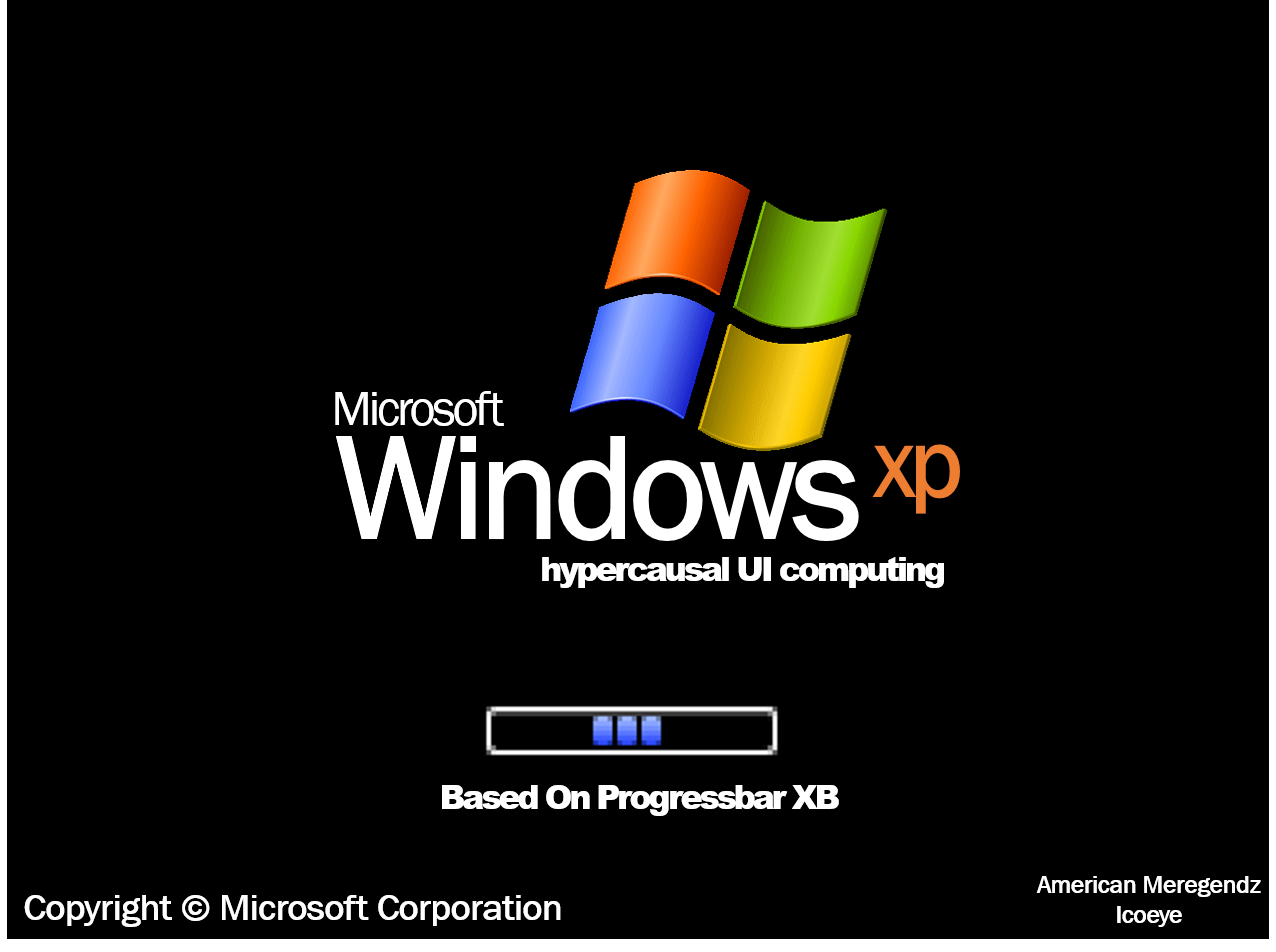 Windows XP Boot Screen Styled Progressbar95 by tanjacellamare on DeviantArt