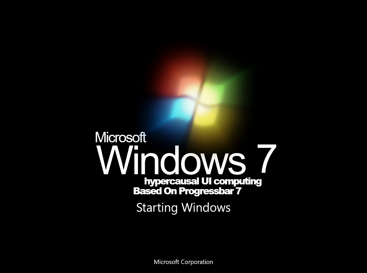 Windows 7 Boot Screen Styled Progressbar95 by tanjacellamare on DeviantArt