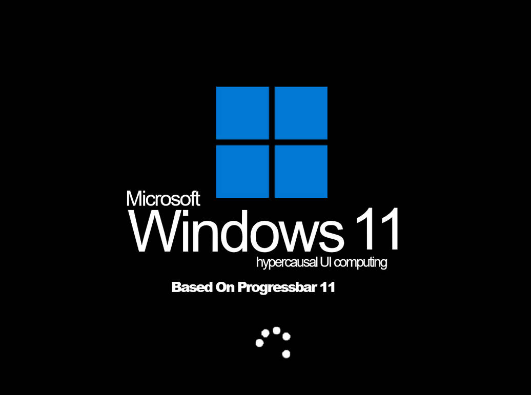 Windows 11 Boot Screen Styled Progressbar95 by tanjacellamare on DeviantArt
