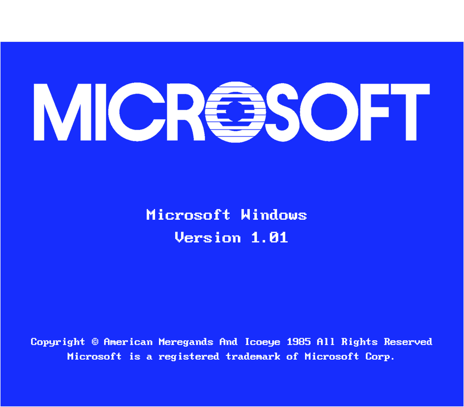 Windows 1.01 Boot Screen Styled Progressbar95 by tanjacellamare on ...