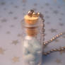 medication bottle necklace