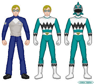 Power Rangers Lost Galaxy Teal Ranger by FuuNoKamiOka on DeviantArt