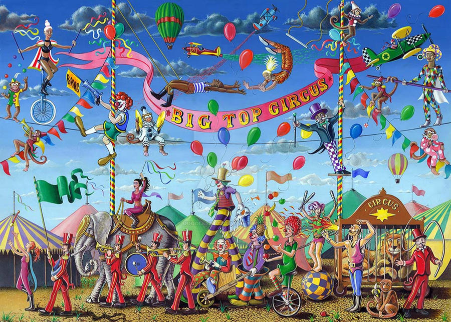 Big Top circus by doodlebat72