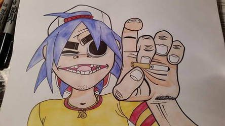 2D from the Gorillaz