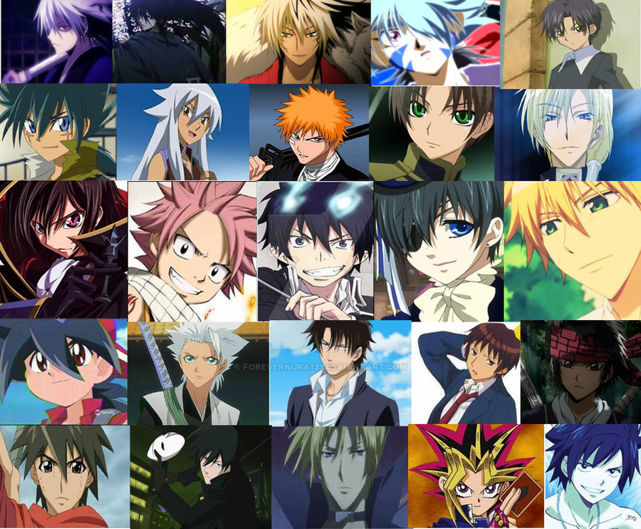 Hottest guys in anime :L
