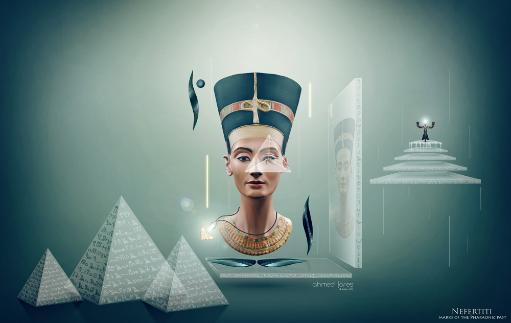 Nefertiti - marks of the Pharaonic past