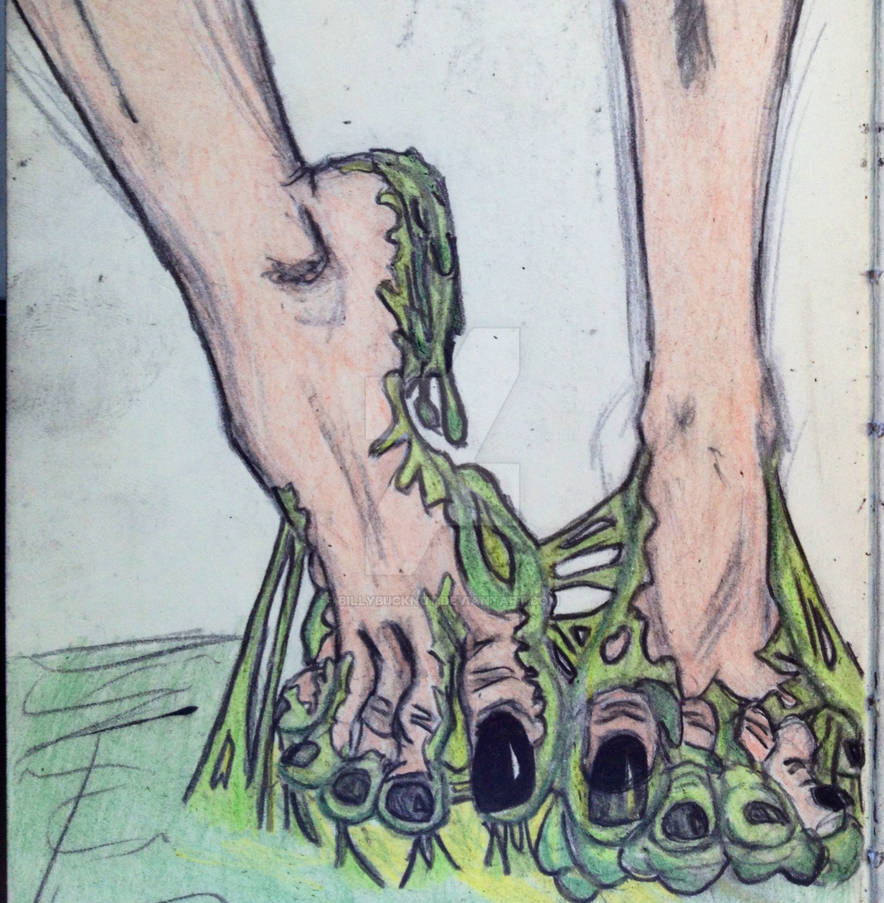 Feet Stuck in Slime by BillyBucknut on DeviantArt