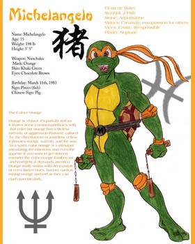 Michelangelo - TMNT Biography