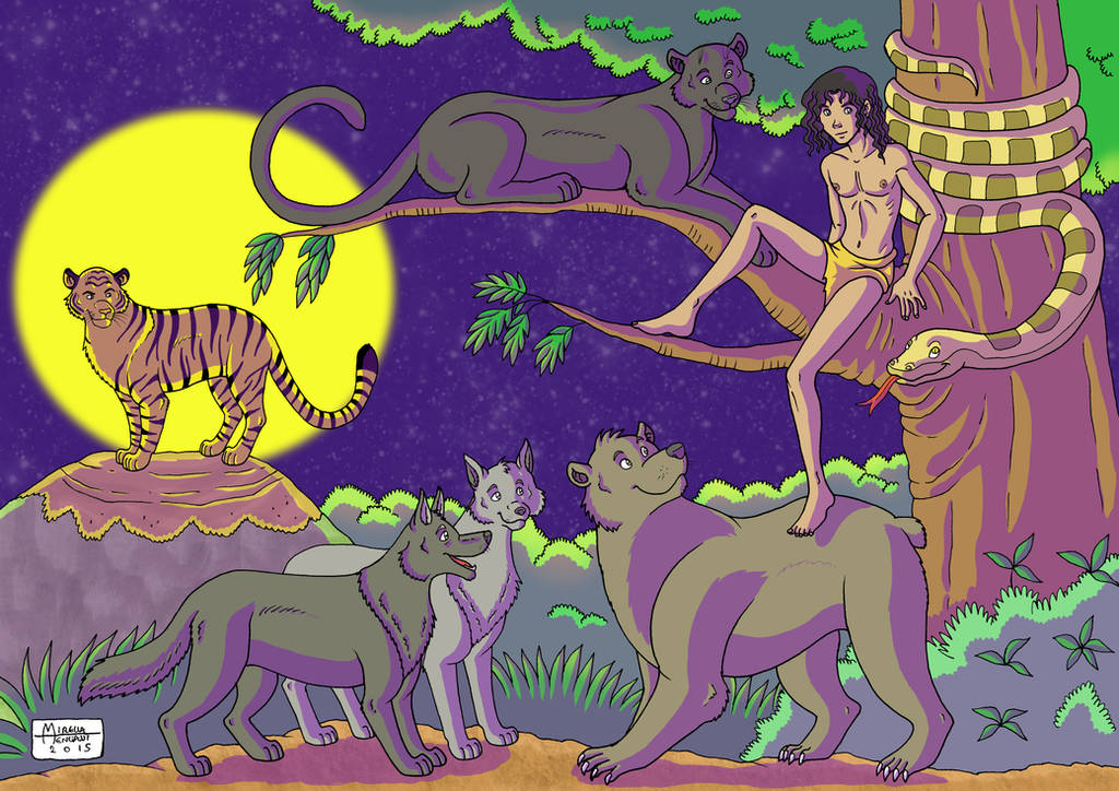 THE JUNGLE BOOK by RUNNINGWOLF-MIRARI