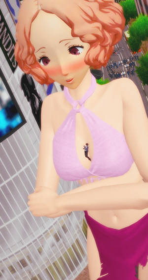 Haru Cleavage Catnap