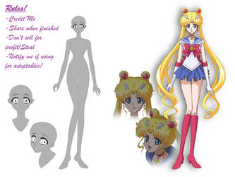 Sailor Moon Crystal Base : Sailor Moon