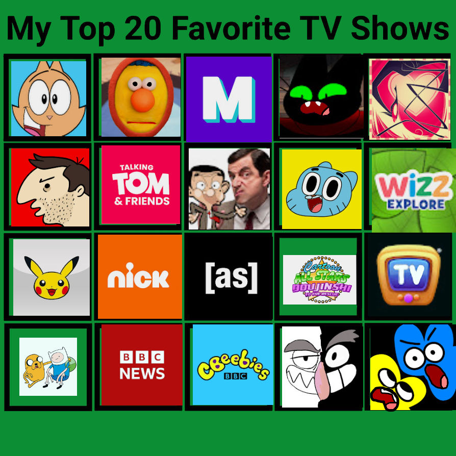 Top 20 One Of My Favorite Tv Channels Shows Ever By my-top-20-favorite-tv-shows-by-mayedtastic2023-on-deviantart