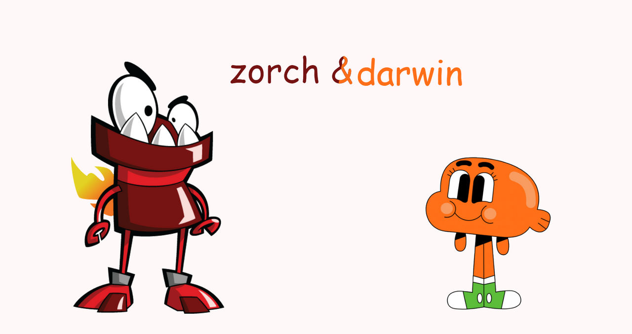 zorch and darwin are best friends by Sabihthecartoonist77 on DeviantArt
