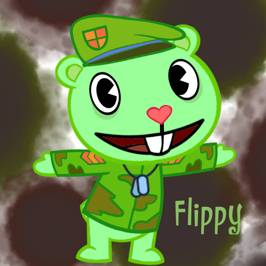 Htf Flippy by grisyHTF on DeviantArt