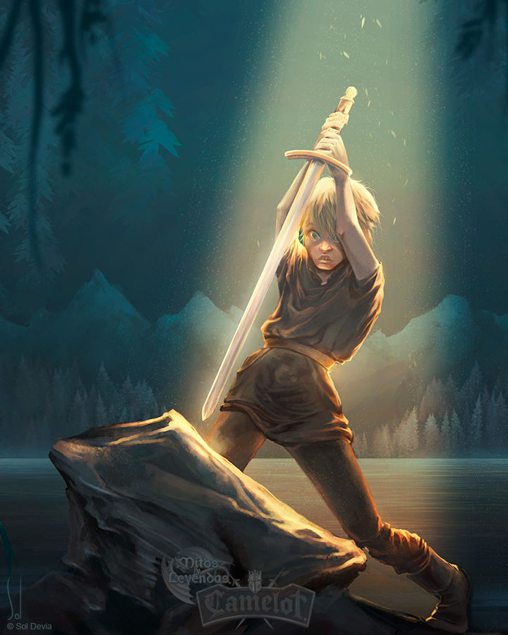 Excalibur - Mitos y Leyendas TCG by SolDevia on DeviantArt