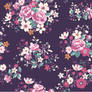 seamless vintage rose pattern