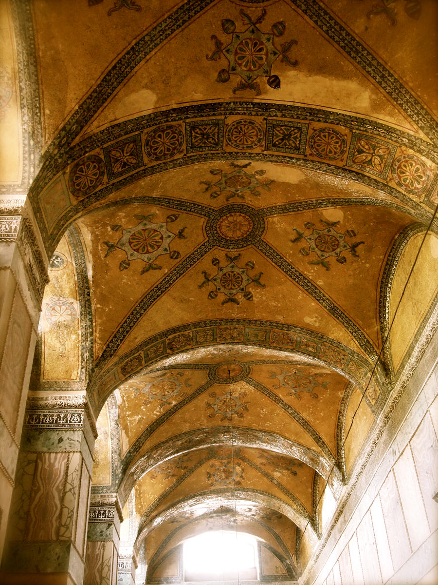 Ceiling of Hagia Sophia Museum