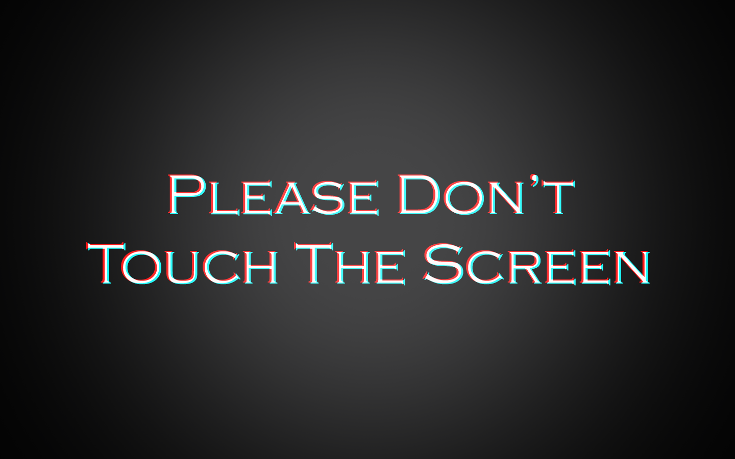 Don't Touch Wallpaper by raulpop8 on DeviantArt