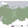 Large map of the Russian Empire