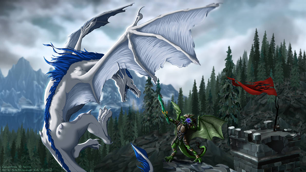 Confrontation by suzidragonlady