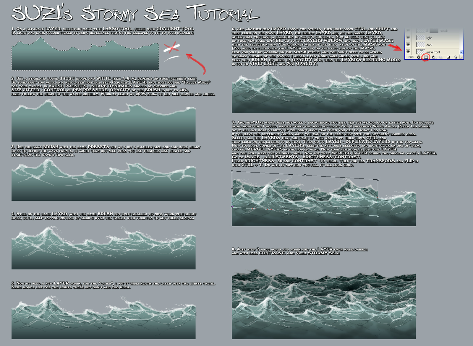 Stormy Sea Tutorial