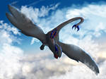 Dashing Through The Clouds... by suzidragonlady