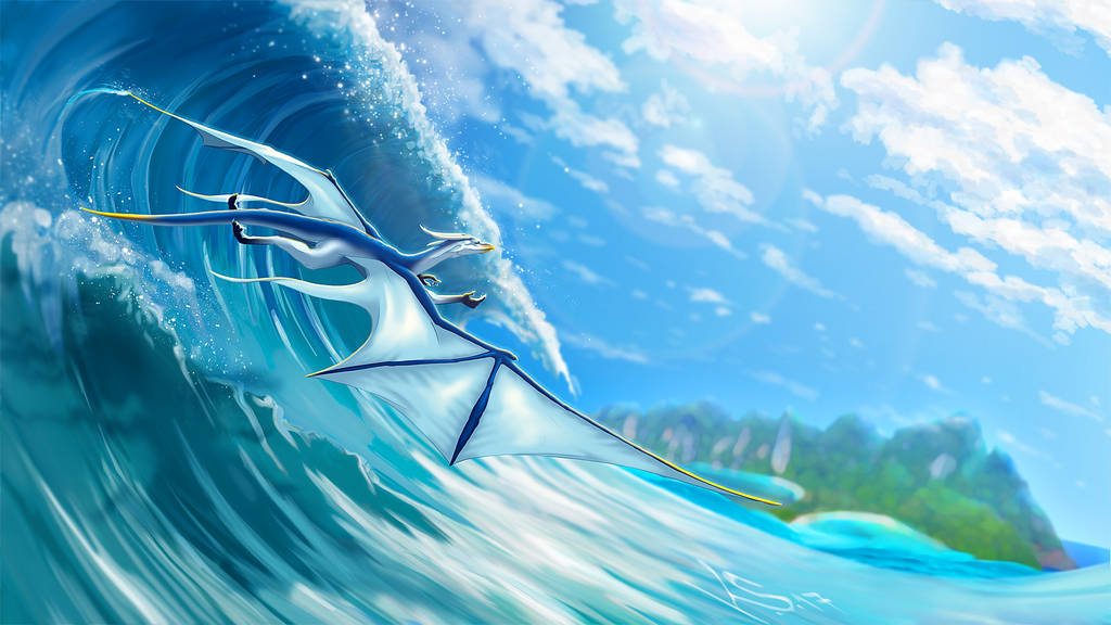 Perfect Wave by suzidragonlady