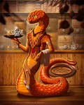 Naturama - Sunbrew Nagatail Tea Bar by suzidragonlady