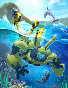 Bumblebee's Ocean Trip