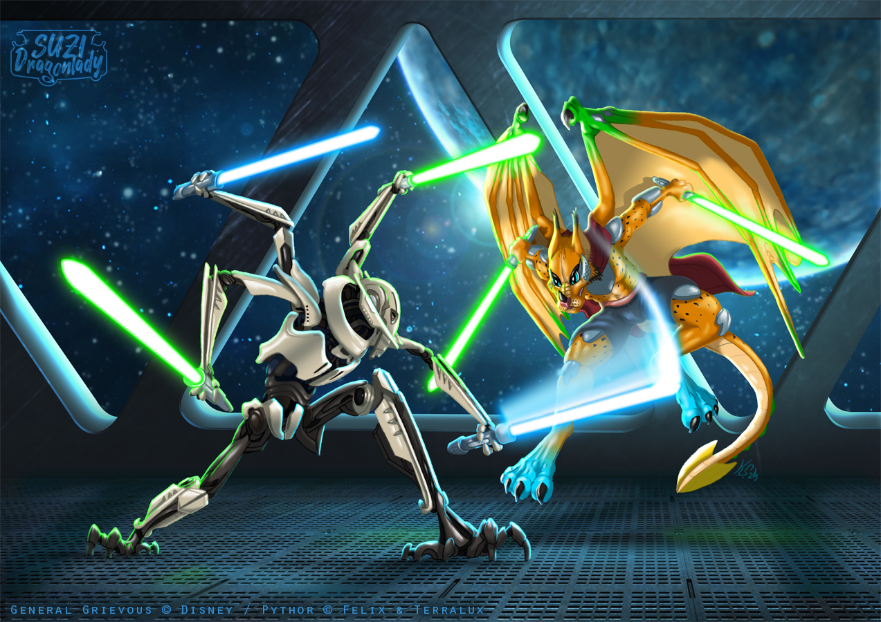 General Grievous Vs Pythor