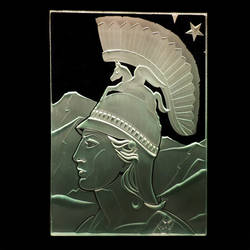 Great Seal State of California - Etched Art Glass