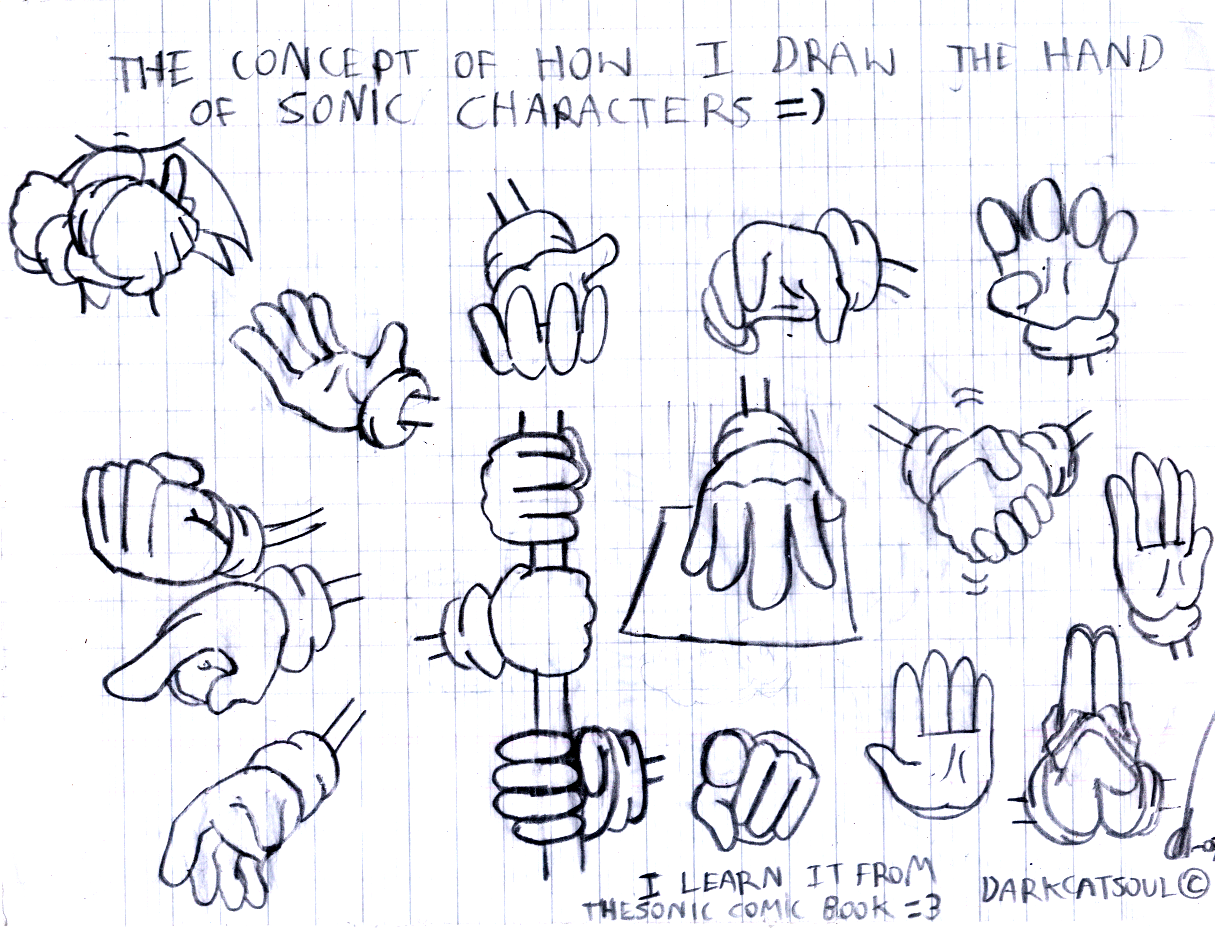 Concept Of Sonic Hands