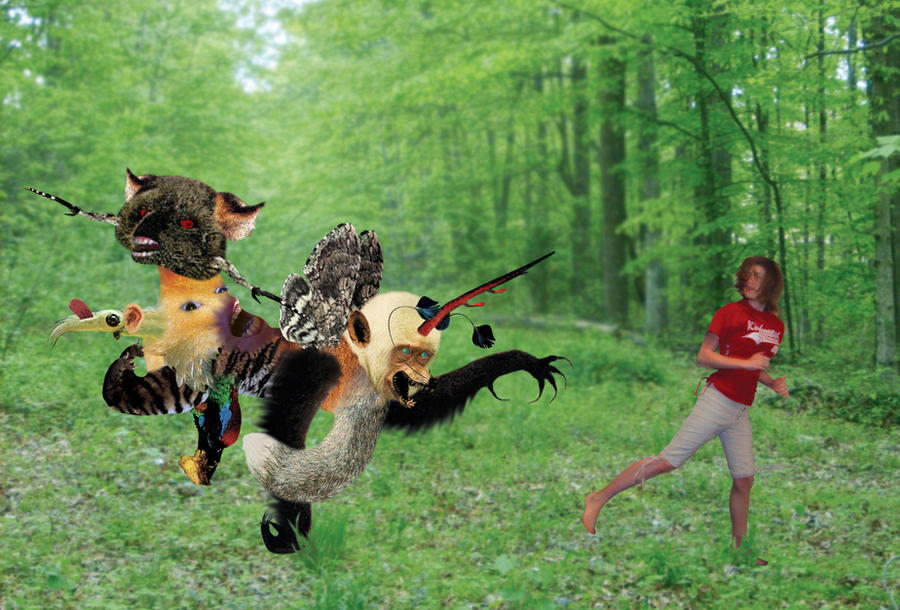 Michote Chasing Animation Monster Chase by OtakuPoot on DeviantArt