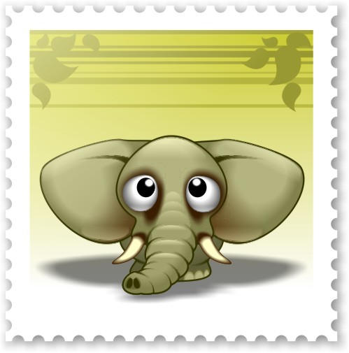 Cute Zoo - E for Elephant