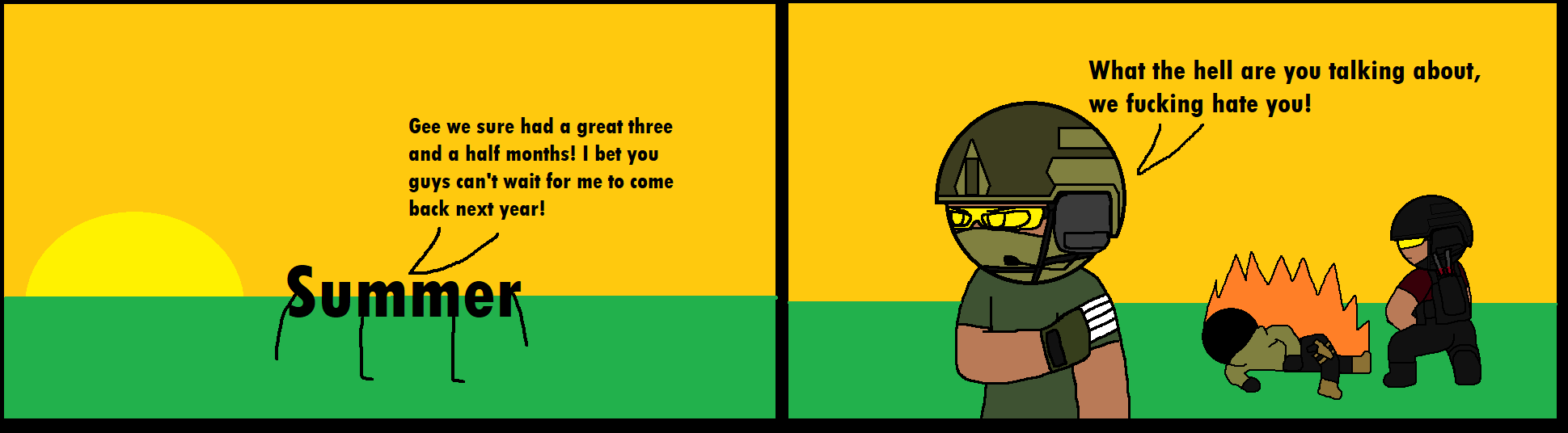 Good riddance by Mercenarypasta on DeviantArt