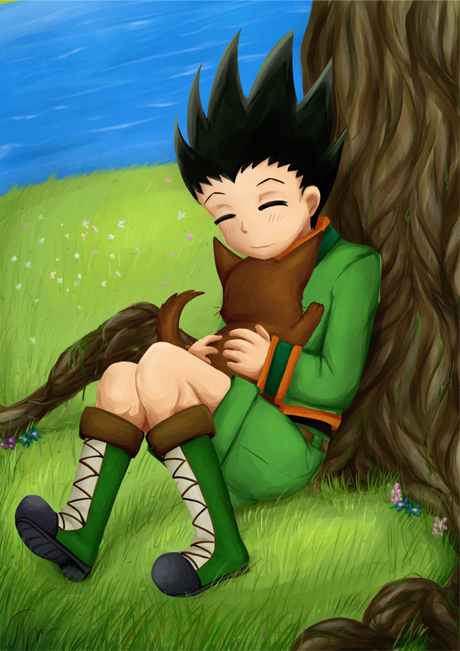 Gon with Kon