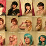 The wonderful world of Wigs Collage