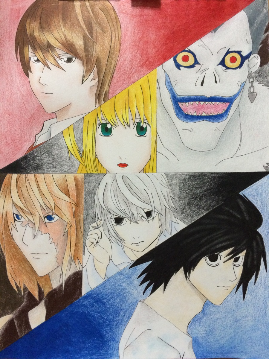 Ryuzaki Mello and Near by magnusbane12 on DeviantArt