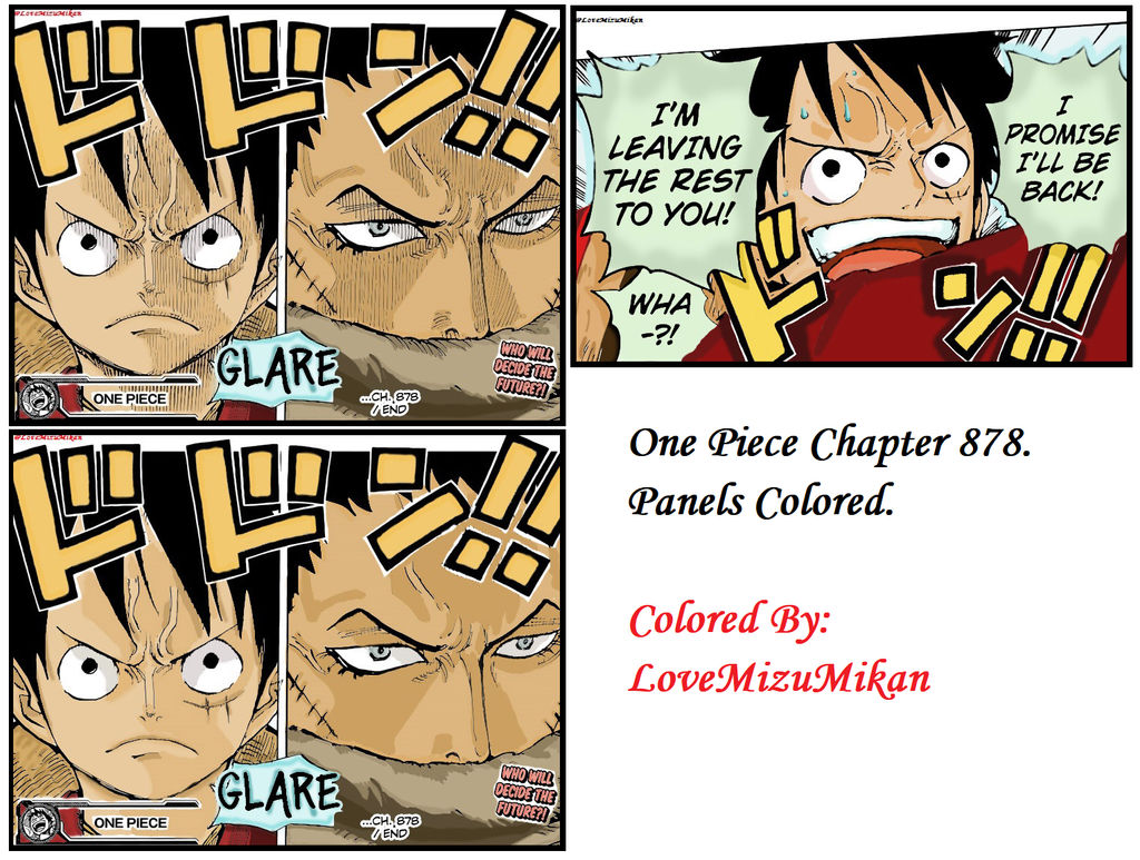One Piece Chapter 868 Luffy Vs Katakuri By Lovemizumikan On Deviantart