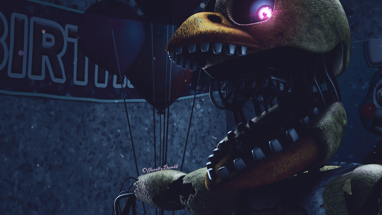 FNAF 2) Withered Chica Poster by TheUnbearable101 on DeviantArt