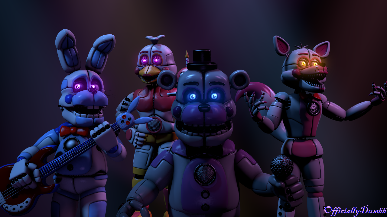 C4D FNAF  The Happy Animatronics by Tinar25 on DeviantArt