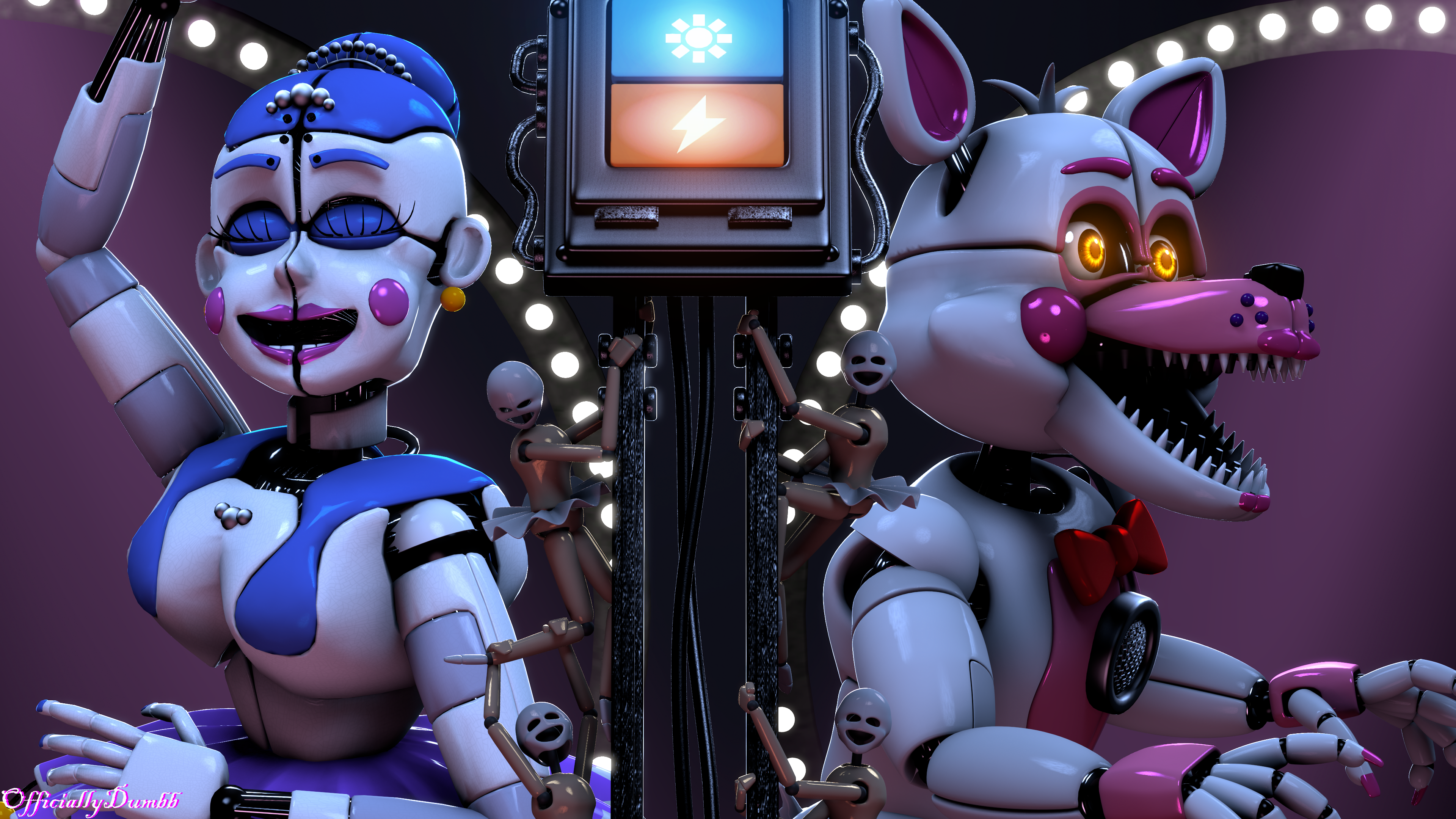 Fnaf Sister Location Poster by officiallydumbb on DeviantArt