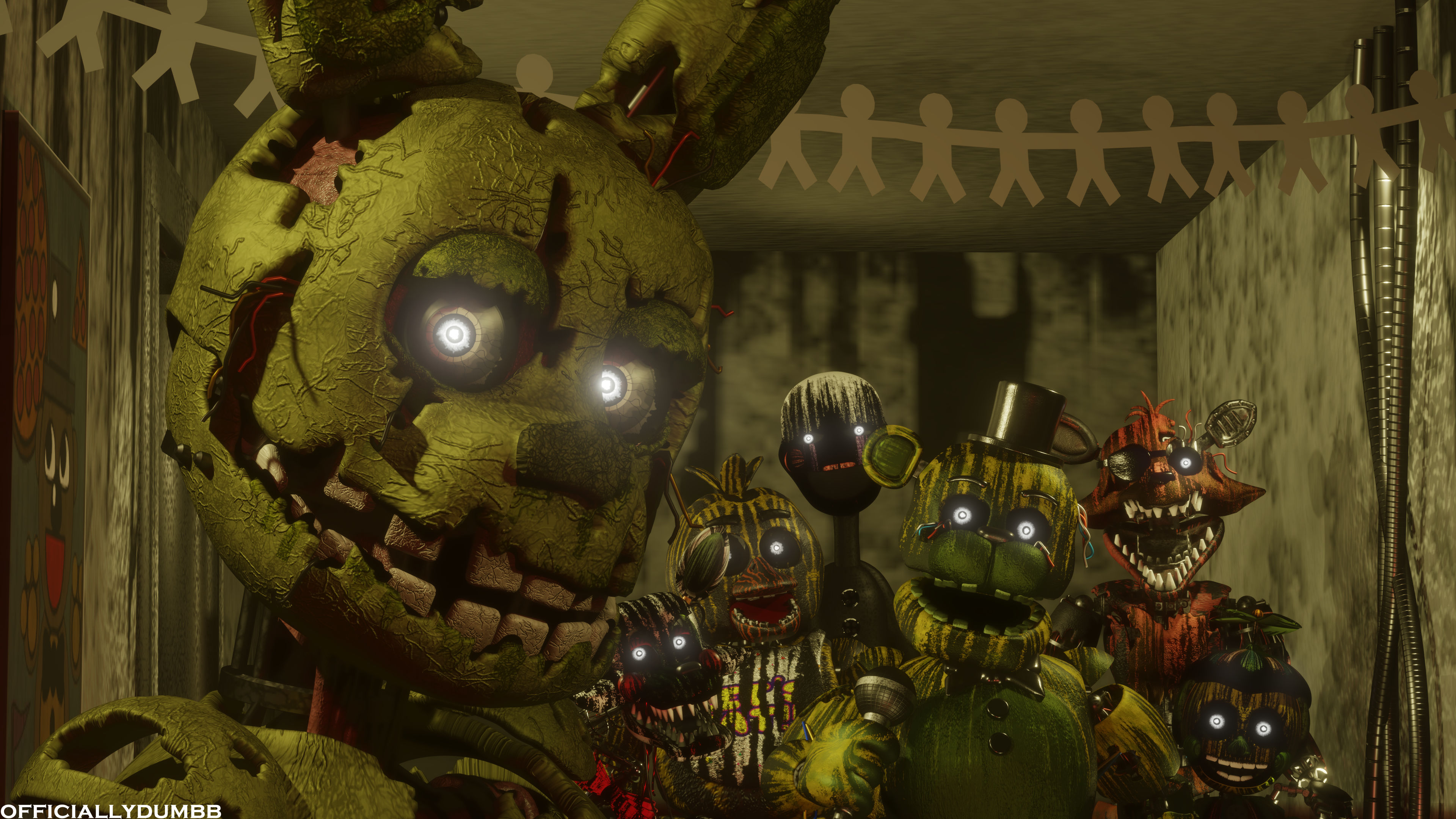 FNAF 3 ANNIVERSARY} In Five Nights At Freddy's3. by MemeEverYT on  DeviantArt