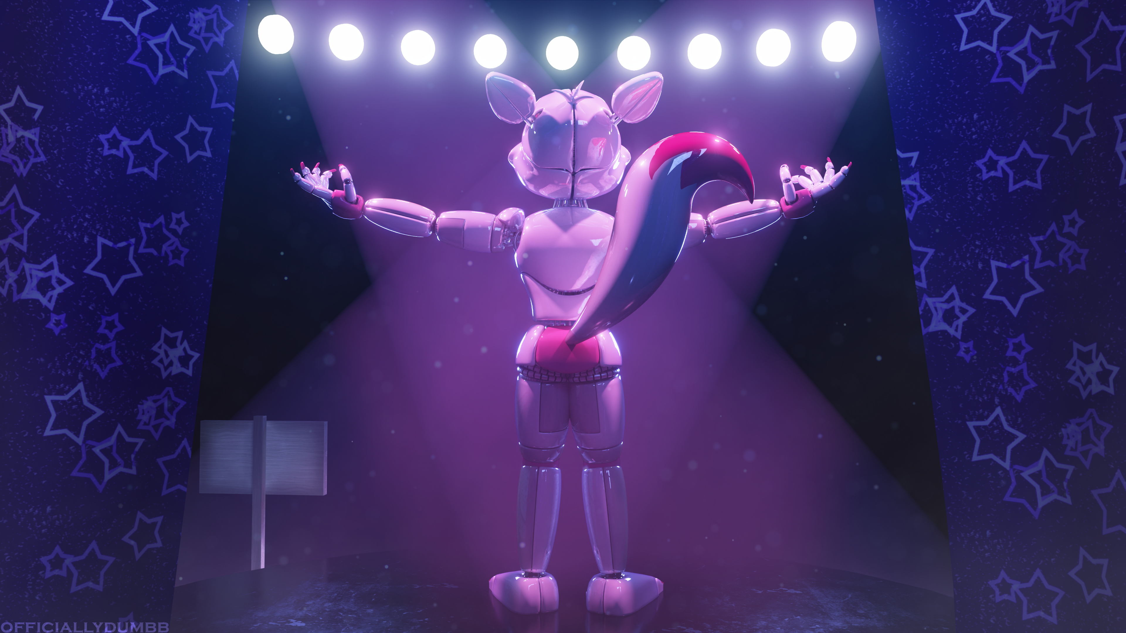 Fnaf Sl Funtime Foxy and Lolbit by officiallydumbb on DeviantArt