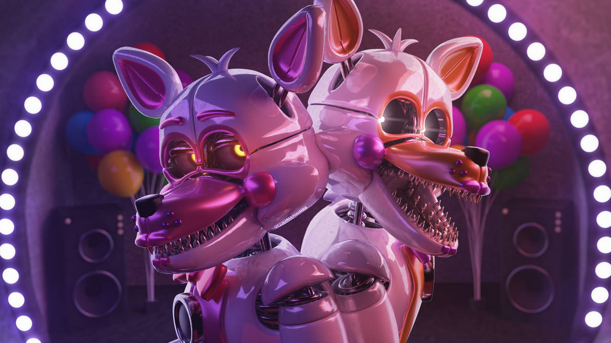 Fnaf Sl Funtime Foxy And Lolbit By Officiallydumbb On DeviantArt fnaf-sl-funtime-foxy-and-lolbit-by-officiallydumbb-on-deviantart