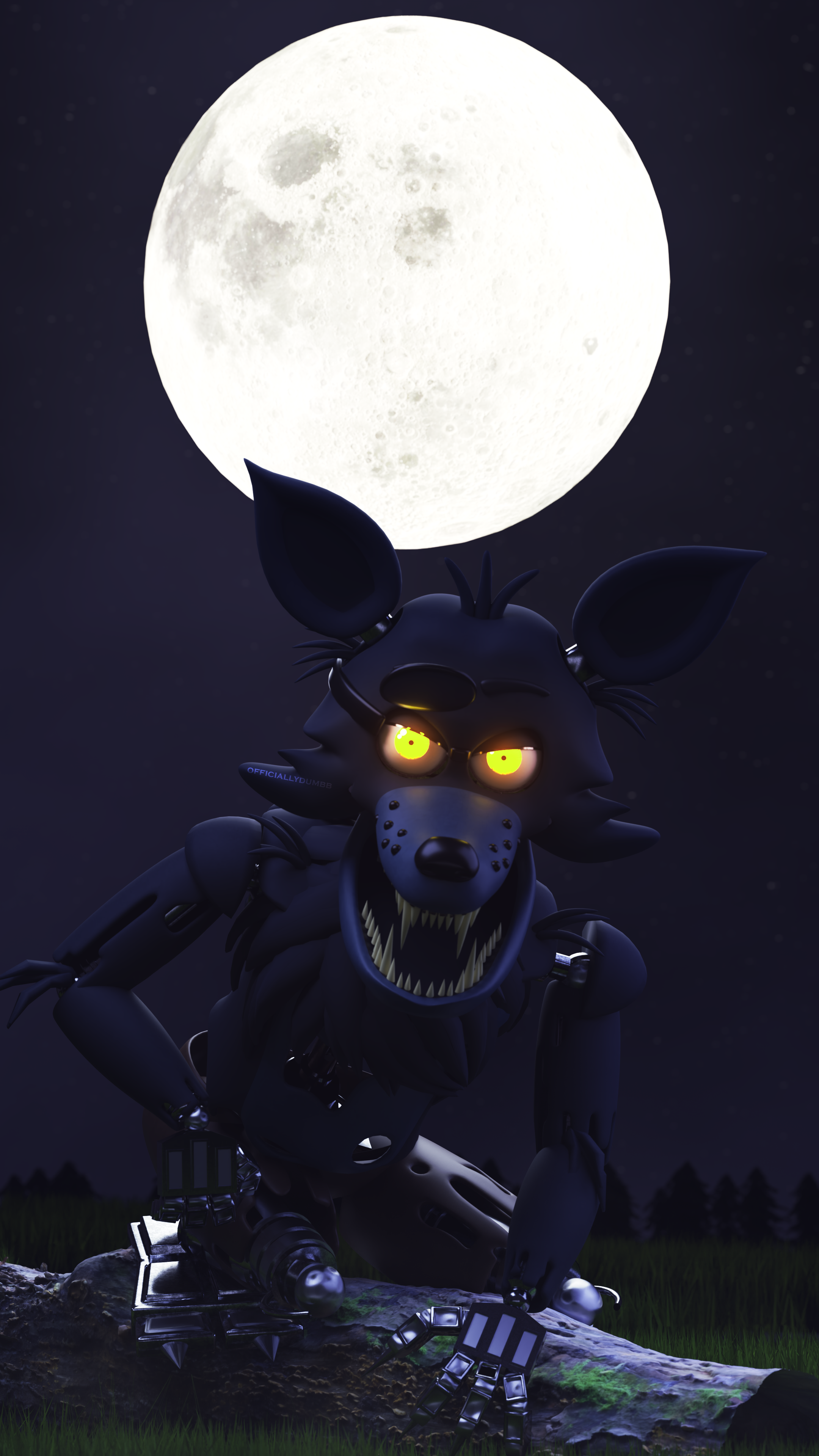 Nightmare Foxy Fnaf by IsaSaldareli on DeviantArt
