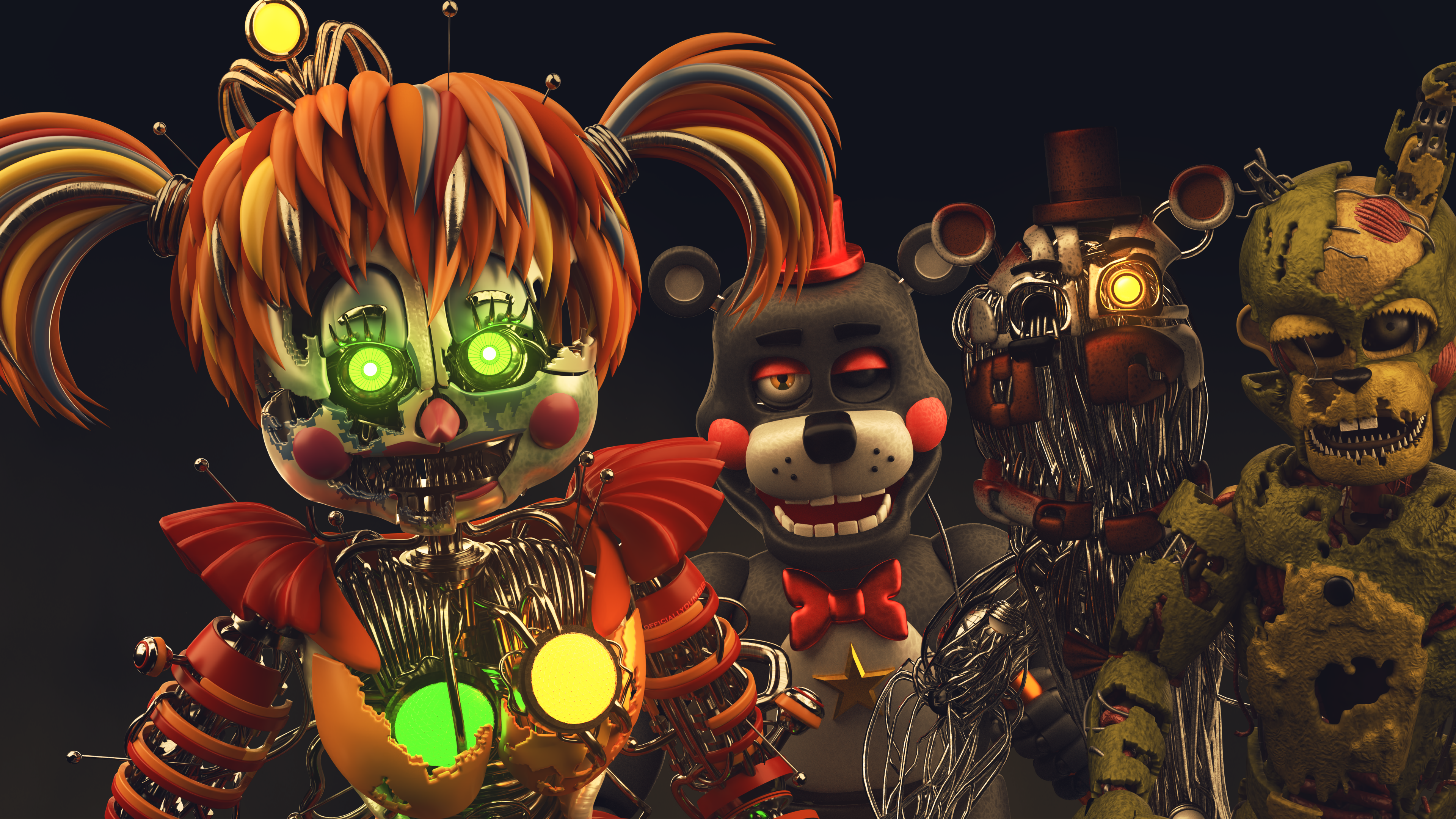 Fnaf AR 3th Anniversary by officiallydumbb on DeviantArt